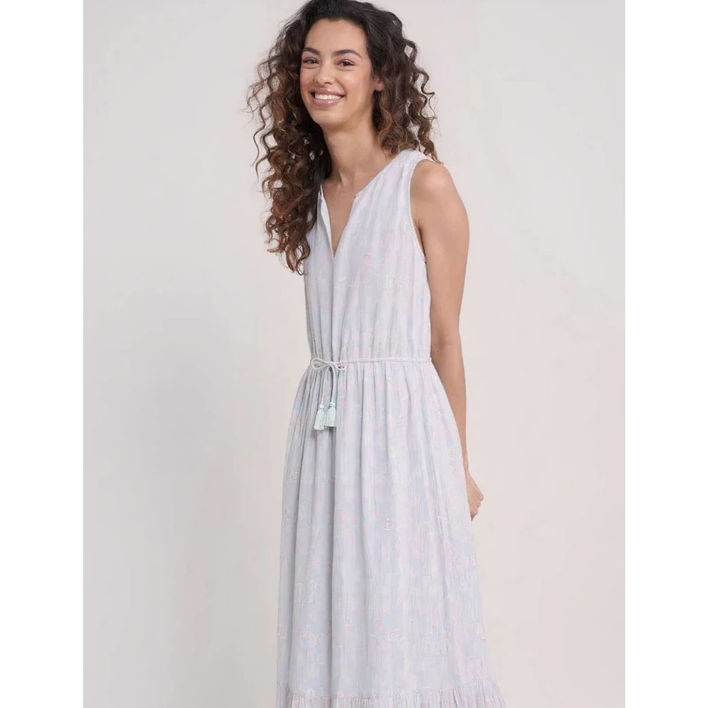 NWT Roller Rabbit Sleeveless Maxi Dress - Size M - Picture 2 of 3